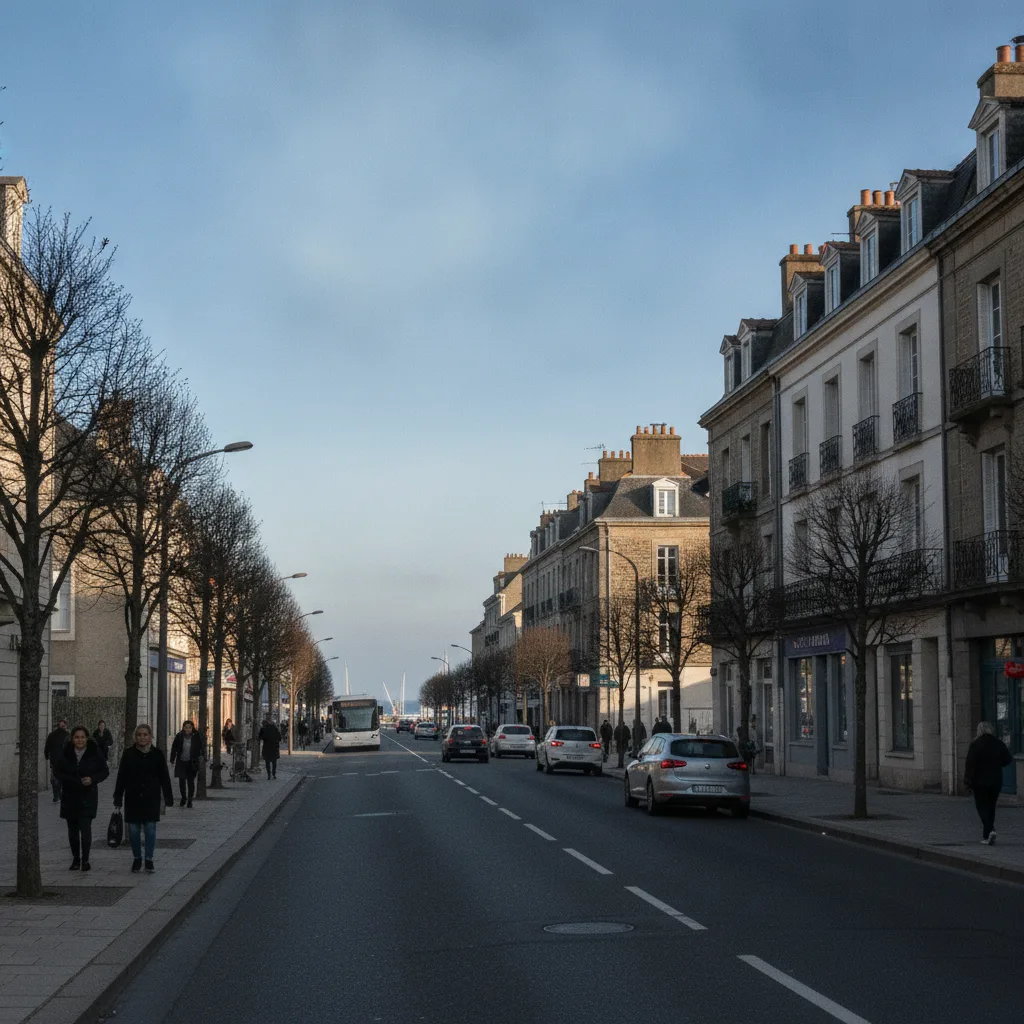 quartier gare port Cherbourg