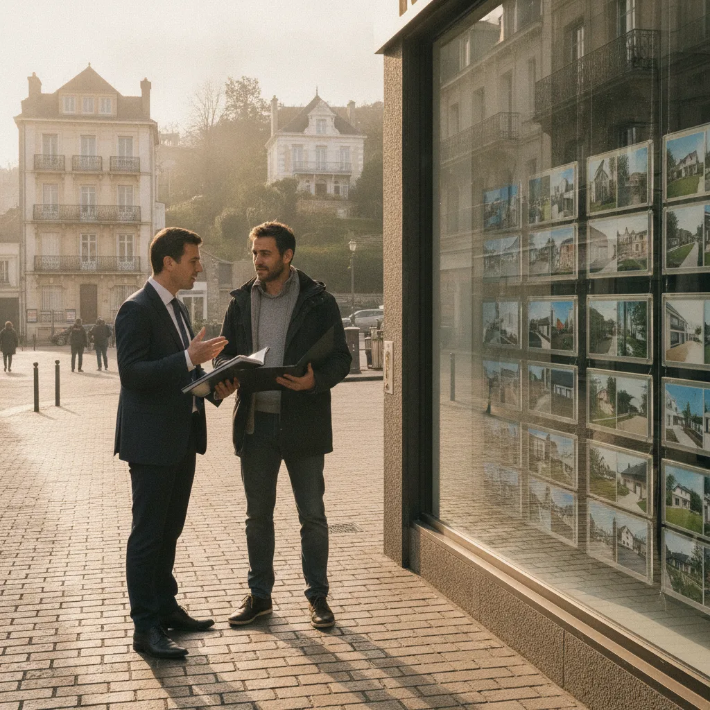 agence locale vs réseau national immobilier